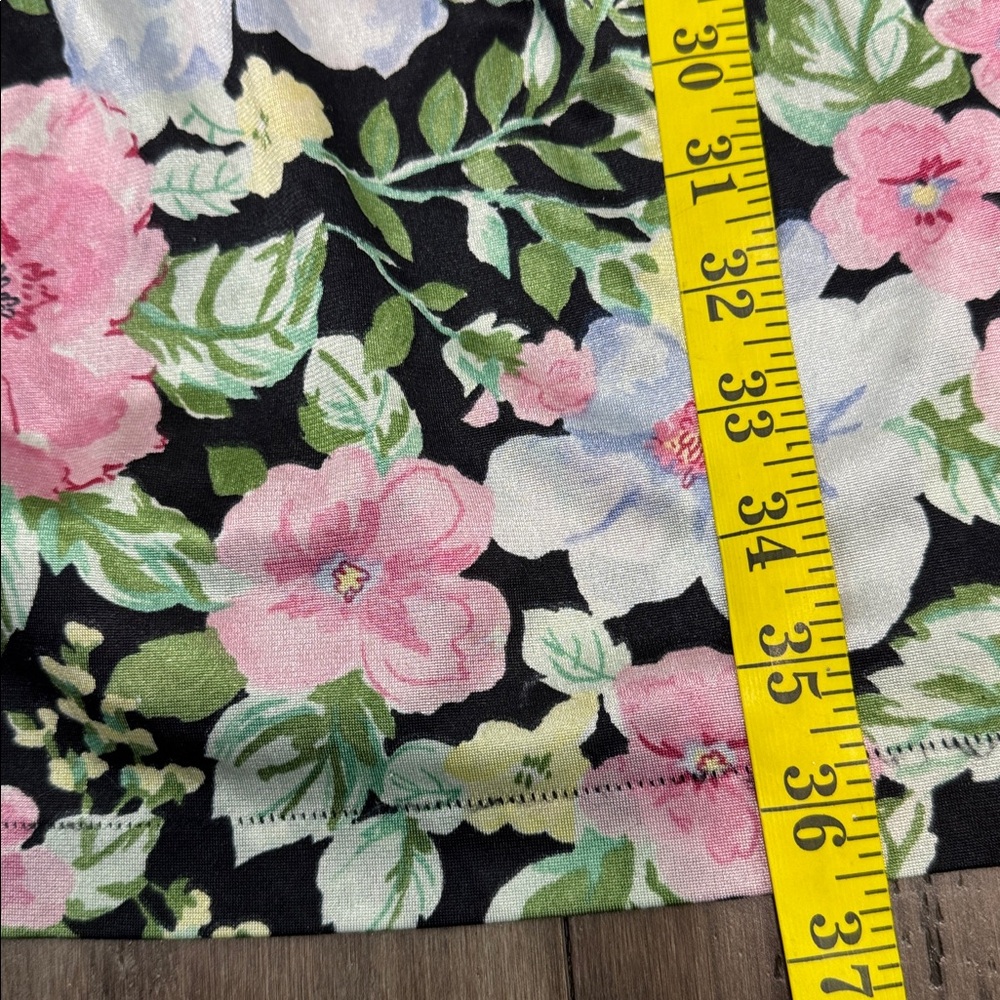 Vanity fit slip gown night‎ dress floral vintage nylon - Picture 6 of 6